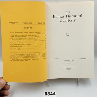1939 Kansas Historical Quarterly