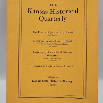 1939 Kansas Historical Quarterly