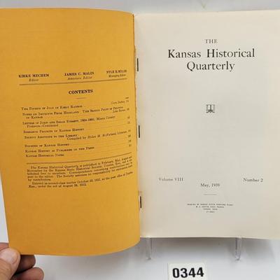 1939 Kansas Historical Quarterly