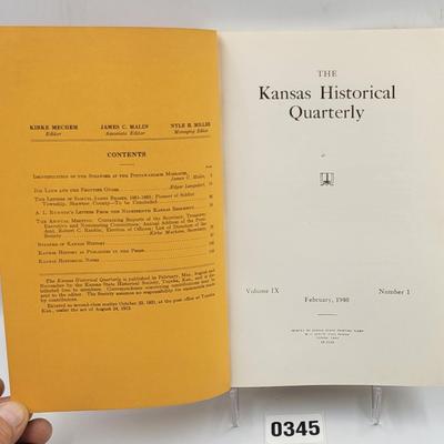 1940 Kansas Historical Quarterly