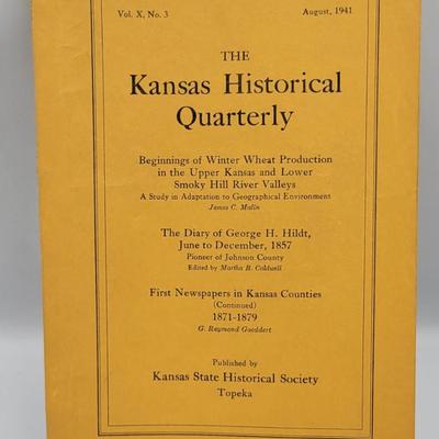 1941 Kansas Historical Quarterly