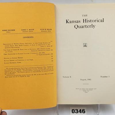 1941 Kansas Historical Quarterly