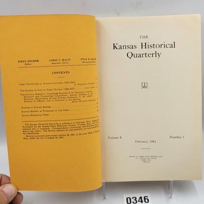 1941 Kansas Historical Quarterly