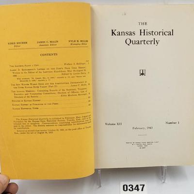 1943 Kansas Historical Quarterly
