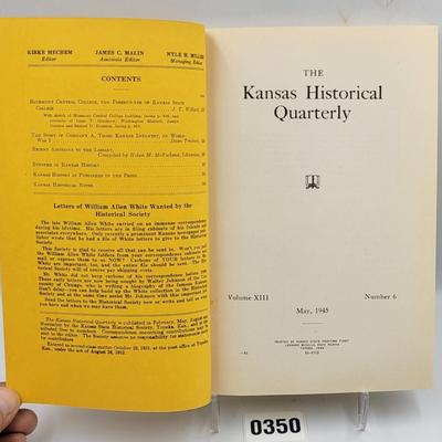 1945 Kansas Historical Quarterly