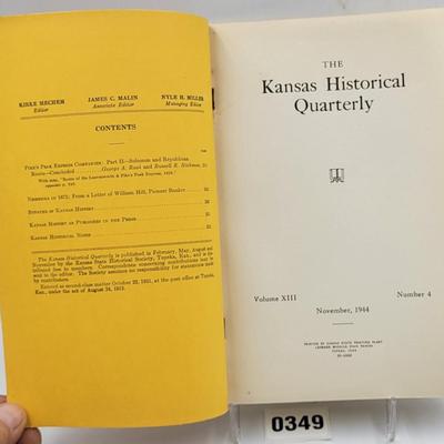 1945 Kansas Historical Quarterly