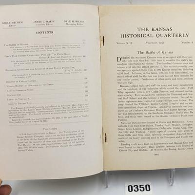 1945 Kansas Historical Quarterly