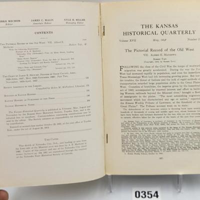 1949 Kansas Historical Quarterly