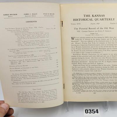 1949 Kansas Historical Quarterly