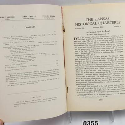 1954 Kansas Historical Quarterly