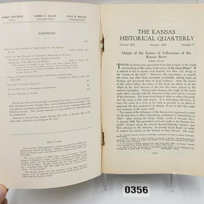 1955 Kansas Historical Quarterly