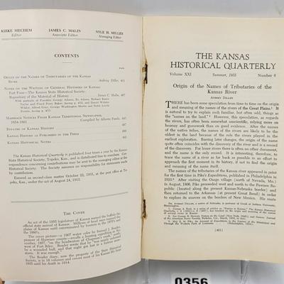 1955 Kansas Historical Quarterly