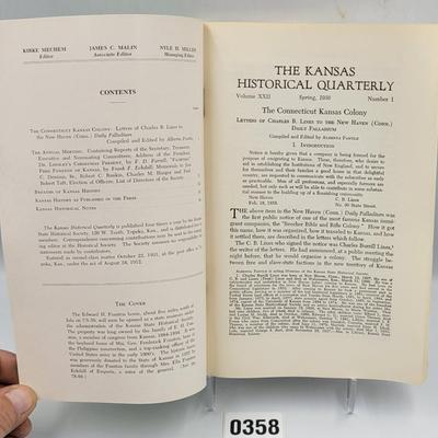 1956 Kansas Historical Quarterly