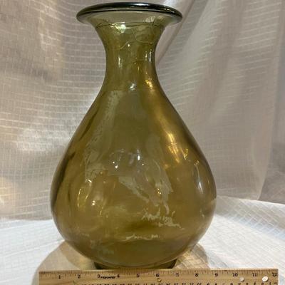 Large tear drop shape vase