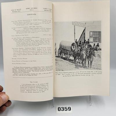 1958 Kansas Historical Quarterly