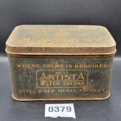 Vintage Crayola  Tin