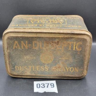 Vintage Crayola  Tin
