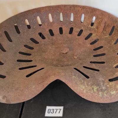 Antique John Deere Tractor Seat