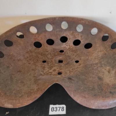 Antique Tractor Seat