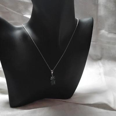 Absolutely Gorgeous STS Turquoise And Amethyst One Of A Kind 18" 925 Necklace