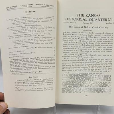 1971 Kansas Historical Quarterly