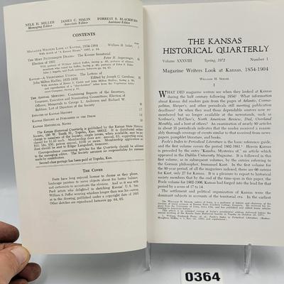 1972 Kansas Historical Quarterly