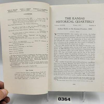 1972 Kansas Historical Quarterly