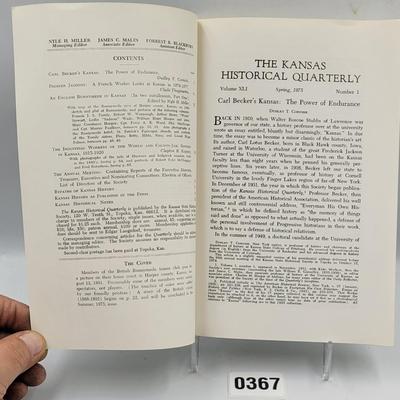 1975 Kansas Historical Quarterly