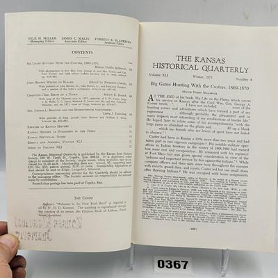1975 Kansas Historical Quarterly