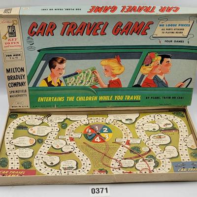 Vintage Travel Game