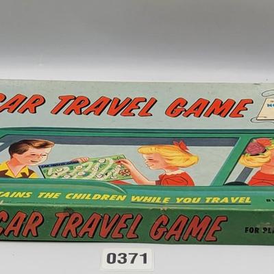 Vintage Travel Game