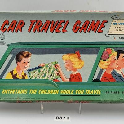 Vintage Travel Game