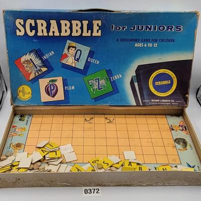 VIntage Jr. Scrabble