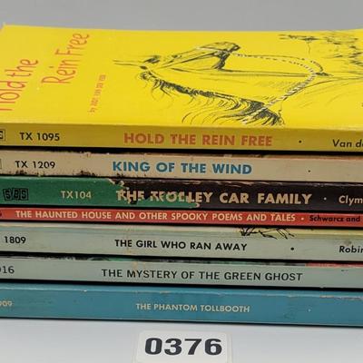 Vintage Scholastic Readers Children's Book Lot