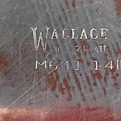 WALLACE SILVER PLATE COCKTAIL TRAY