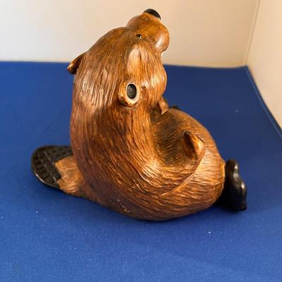 â€œBEAR FOOTSâ€ WHIMSICAL BEAVER FIGURAL