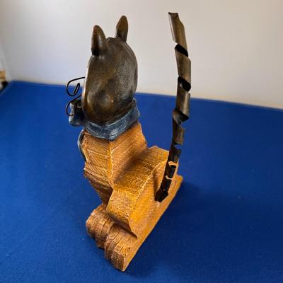 WHIMSICAL CAT SCULPTURE