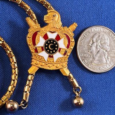 CLASSY KNIGHTS OF COLUMBUS BOLO TIE