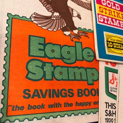 GOLD STRIKE, S&H GREEN STAMP BOOKLETS
