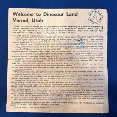 DINOSAUR HUNTING LICENSE, VERNAL, UT