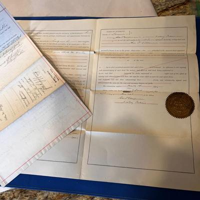 1894 WARRANTY QUIT CLAIM DEED WYOMING
