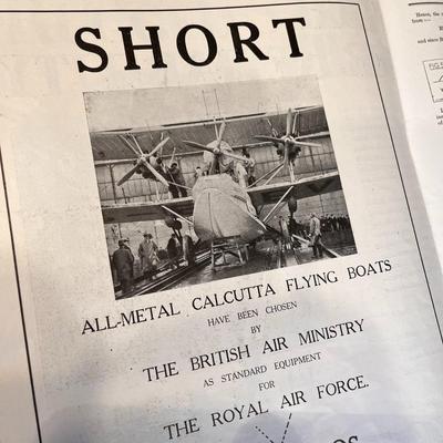 1930 FLIGHT MAGAZINE SUPPLEMENT