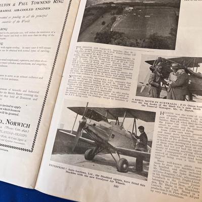 1930 FLIGHT MAGAZINE SUPPLEMENT