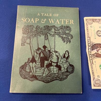 1928 TALE OF SOAP AND WATER BOOK