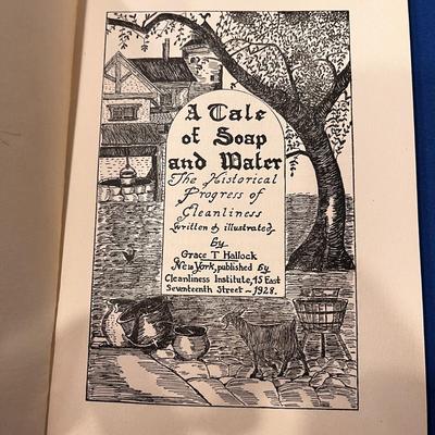 1928 TALE OF SOAP AND WATER BOOK