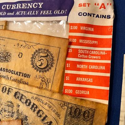 CONFEDERATE CURRENCY REPLICAS