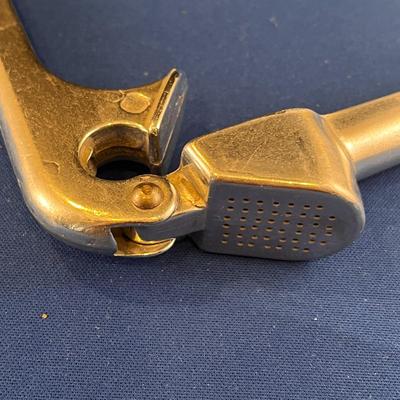 ALUMINUM GARLIC PRESS ITALY