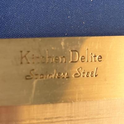 LARGE KITCHEN KNIFE 9â€ BLADE
