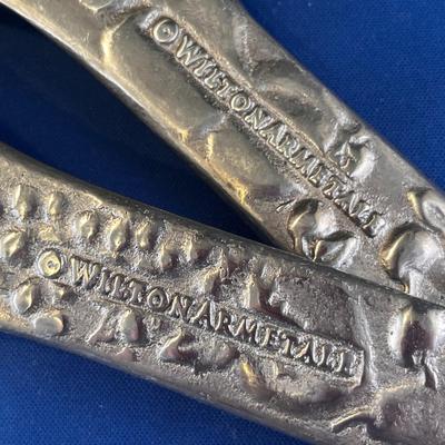WILTON SALAD TONG SET CAST ALUMINUM
