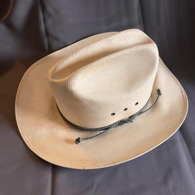 RESISTOL WESTERN STRAW COWBOY HAT 
